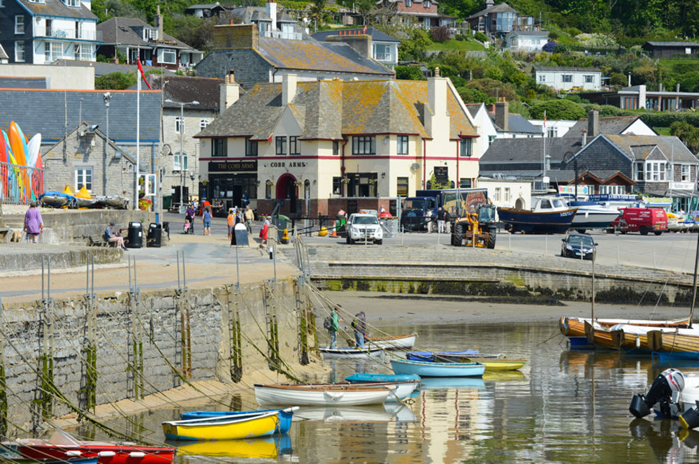 Cobb Arms Otel Lyme Regis Dış mekan fotoğraf